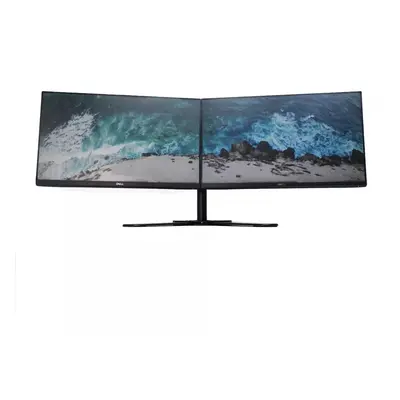 Dual Dell IPS Monitors - 2x22" (P2219h) - Frameless - 2xHDMI