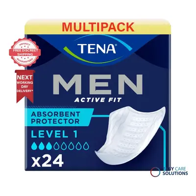 TENA Men Level Absorbent Protector- Packs of