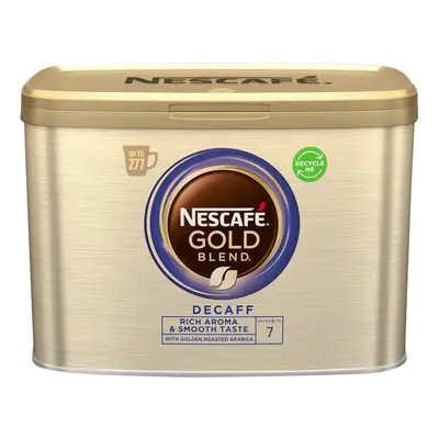 NESCAFÃ GOLD Blend Instant Decaffeinated Coffee Tin, g