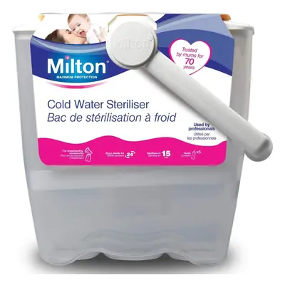 Milton Cold Water Steriliser (White)