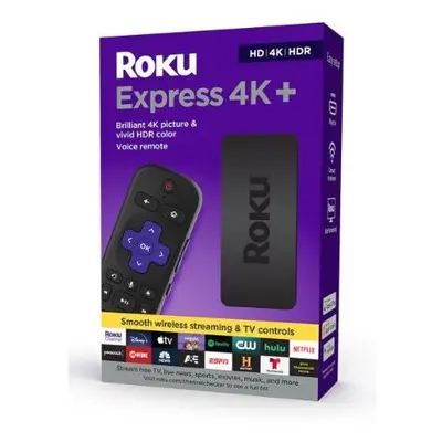 ROKU STREAMING MEDIA PLAYER EXPRESS 4K+ (3941) BLACK