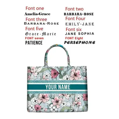 (44 Printed handbag, 42X32X10CM) Handbag lady Personalized Fashion Printing Large Capacity Canva