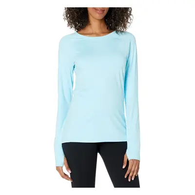 Amazon Essentials Women's Brushed Tech Stretch Long-Sleeve Crewneck Sh