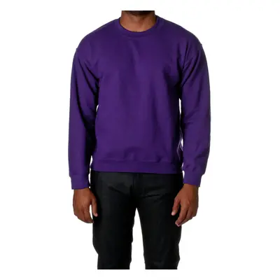 Gildan Mens Heavy Blend Crewneck Sweatshirt Purple