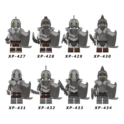 (Style A 8pcs) Lord of the Rings Building Block Minifigures Toys Best Action Figures Gift Fit Le