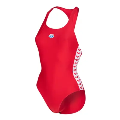 ARENA Women's Standard Icons Swimsuit Racer Back Solid Red