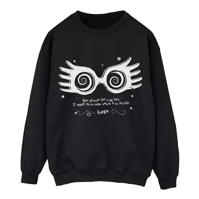 (M, Black) Harry Potter Womens/Ladies Luna Being Different Sweatshirt