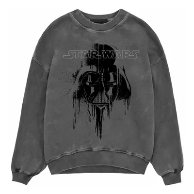 (M, Black) Star Wars Unisex Adult Darth Vader Drips Sweatshirt