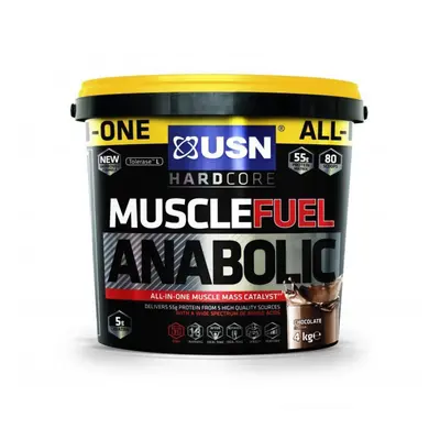 USN Muscle Fuel Anabolic Muscle Mass & Growth Shake Powder 4kg - Chocolate