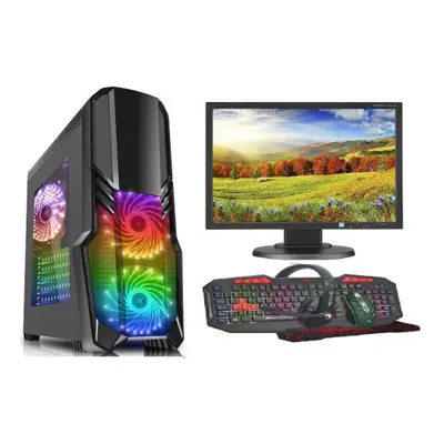 Fast Gaming PC Bundle Intel QuadCore i5 16GB 1TB Windows 2GB GT710 G-Gforce