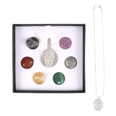 Chakra Crystal Pendant Necklace Kit