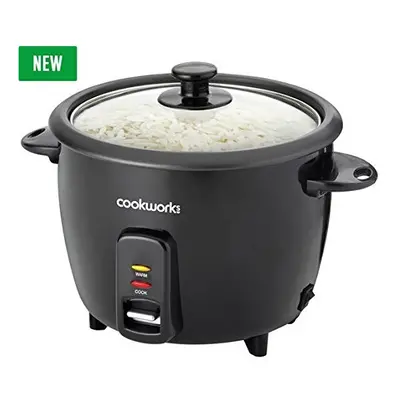 Cookworks 1.5L Rice Watts Cooker - Black