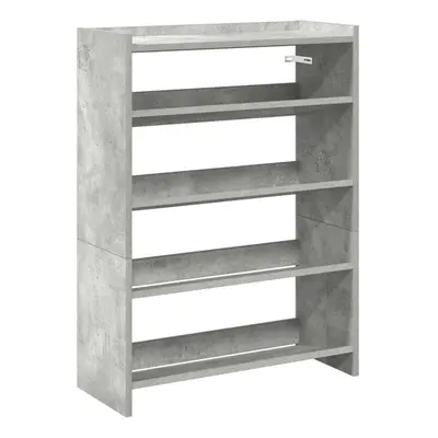 (concrete grey, cm/ cm) vidaXL Shoe Rack Shoe Cabinet Shoe Storage Shelf Hall Cupboard Engineere