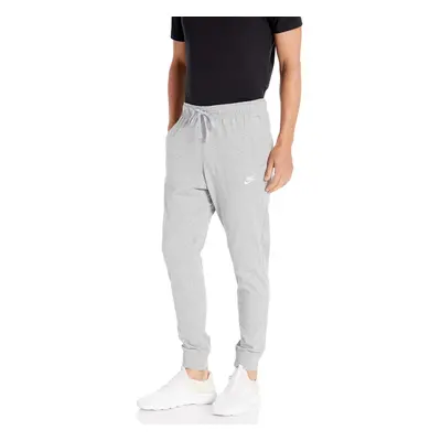 Nike Mens NSW Club Jogger Jersey Dark Grey HeatherWhite Small