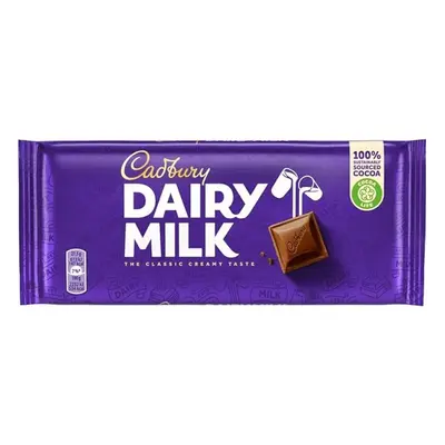 Cadbury Dairy Milk Chocolate Bar x 110g Bars Delicious Tasty