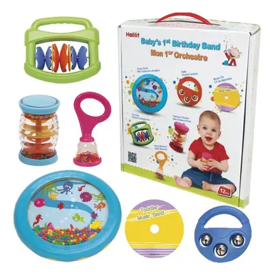 Halilit Baby's First Birthday Band Musical Instrument Gift Set