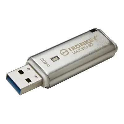 64GB USB 3.2 IRONKEY LOCKER+