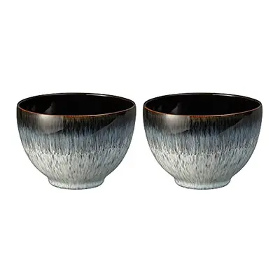 Halo Deep Noodle Bowl Set of 2, Black