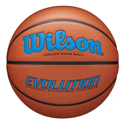 Wilson Evolution Official Size Game Basketball-Royal