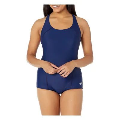 speedo Women's Swimsuit One Piece PowerFlex Princess Seam Ultraback Co