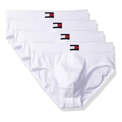 Tommy Hilfiger Men's Underwear Multipack Cotton Classic Briefs WhiteF