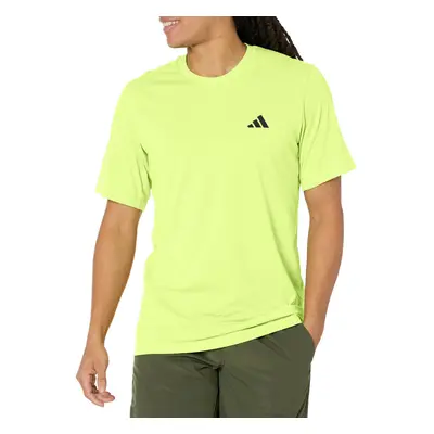 adidas Men's Essentials Logo Training T-Shirt Pulse Lime/Black X-Lar