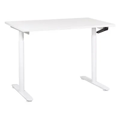 Adjustable Desk Manual White DESTINAS