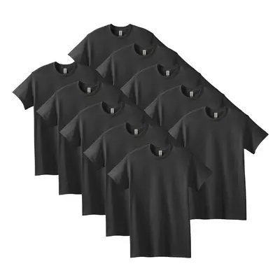 Gildan Heavy Cotton T-Shirt G5000 Black (10-Pack) X-Large