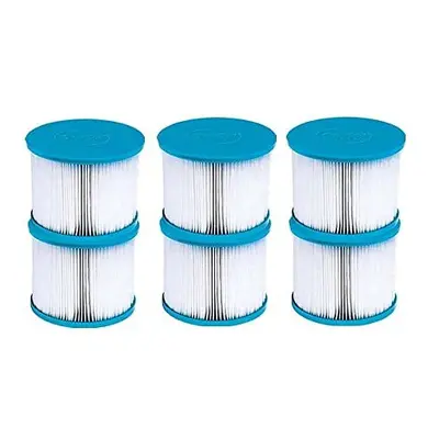 CleverSpa 80mm x 100mm Hot Tub Spa Replacement Water Filter Cartridges (6 pack)