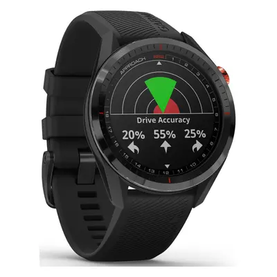 Garmin Approach S62 Sport GPS Golf Smartwatch (Black Bezel with Black Band)