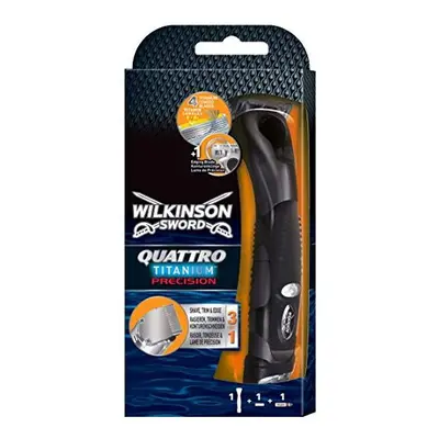 Wilkinson Sword Quattro Titanium Precision Men's Razor