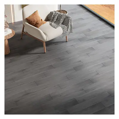 20Pcs 2.7ã¡ Light Grey Wood Grain Thickened PVC Flooring Tiles