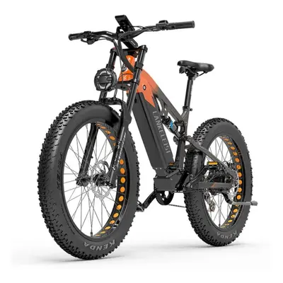 LANKELEISI RV800,Electric Bike 750Wa 26in Fat Tyre 48V 20Ah