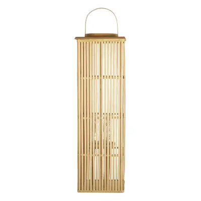 Bamboo Candle Lantern cm Natural BALABAC