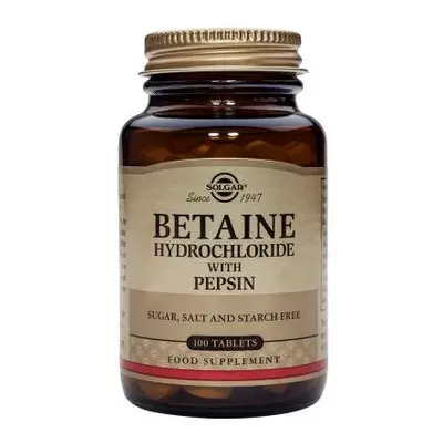 Solgar Betaine Hydrochloride with Pepsin Tablets