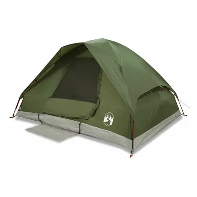 (olive green, 6-person) vidaXL Family Tent Dome 6-Person Outdoor Lightweight Camping Tent Waterp