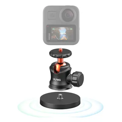 VRIG Select Magnetic Camera Mount with Mini Ball Head Compatible with GoPro AKASO Insta360 DJI O