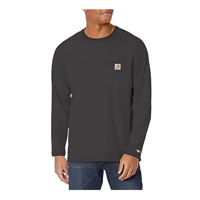 carhartt mens T-shirt Force Relaxed Fit Midweight Long Sleeve Pocket T