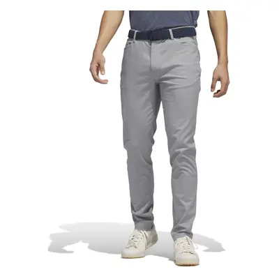 adidas Men's Go-to 5-Pocket Tapered Fit Golf Pants Grey Three 32W X