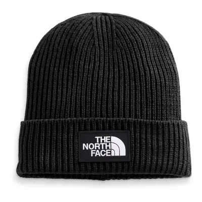 THE NORTH FACE TNF Logo Box Cuffed Beanie TNF Black One Size Short