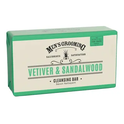 Scottish Fine Soaps Vetiver & Sandalwood Cleansing Bar (220g)