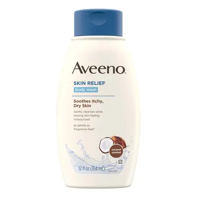 Aveeno Skin Relief Gentle Scent Body Wash For Sensitive Skin, Nourishing Coconut, Fl. Oz