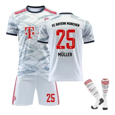 (S) Thomas Muller #25 Jersey New Season Fc Bayern Munich Soccer T-shirts Jersey Set