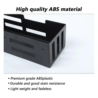 (black) Trunk Side Storage Box Bracket Back Trunk Multifunctional Metal Organizer Box Suzuki Jim