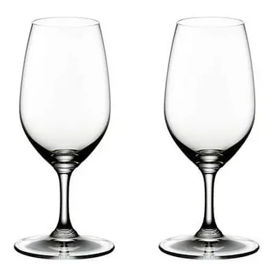 Riedel Lead Crystal Vinum Port Glass, Set of 2, Transparent