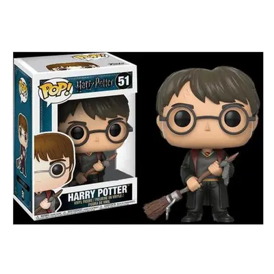 Funko POP Harry Potter With Firebolt #51 Vinyl Figure