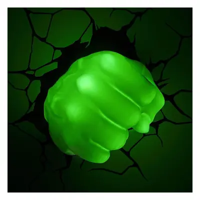 Marvel Avengers Hulk Fist 3D Wall Light