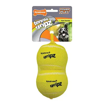 Nylabone Power Play Dog Tennis Ball Gripz Tennis Large (2 Count)