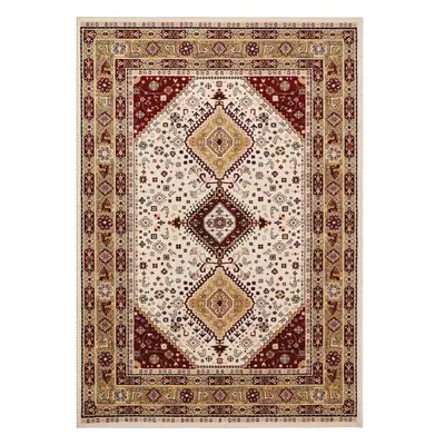 (Persian - Cream / Red, x cm ) Luxury Traditional Oriental Pure Wool Rugs Hallway Runner Small E