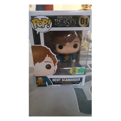 SDCC Exclusive Fantastic Beasts Newt Scamander POP! Vinyl Figure